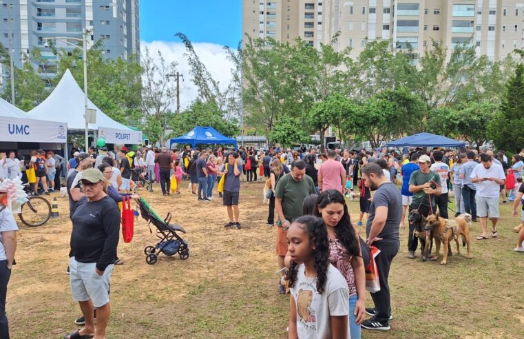 Festcão diverte pets e tutores em Mogi das Cruzes