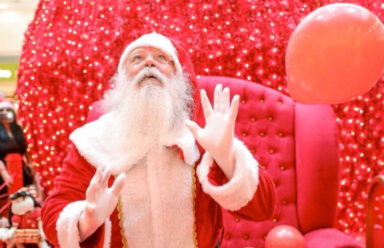 Papai Noel chega à Mogi das Cruzes neste fim de semana