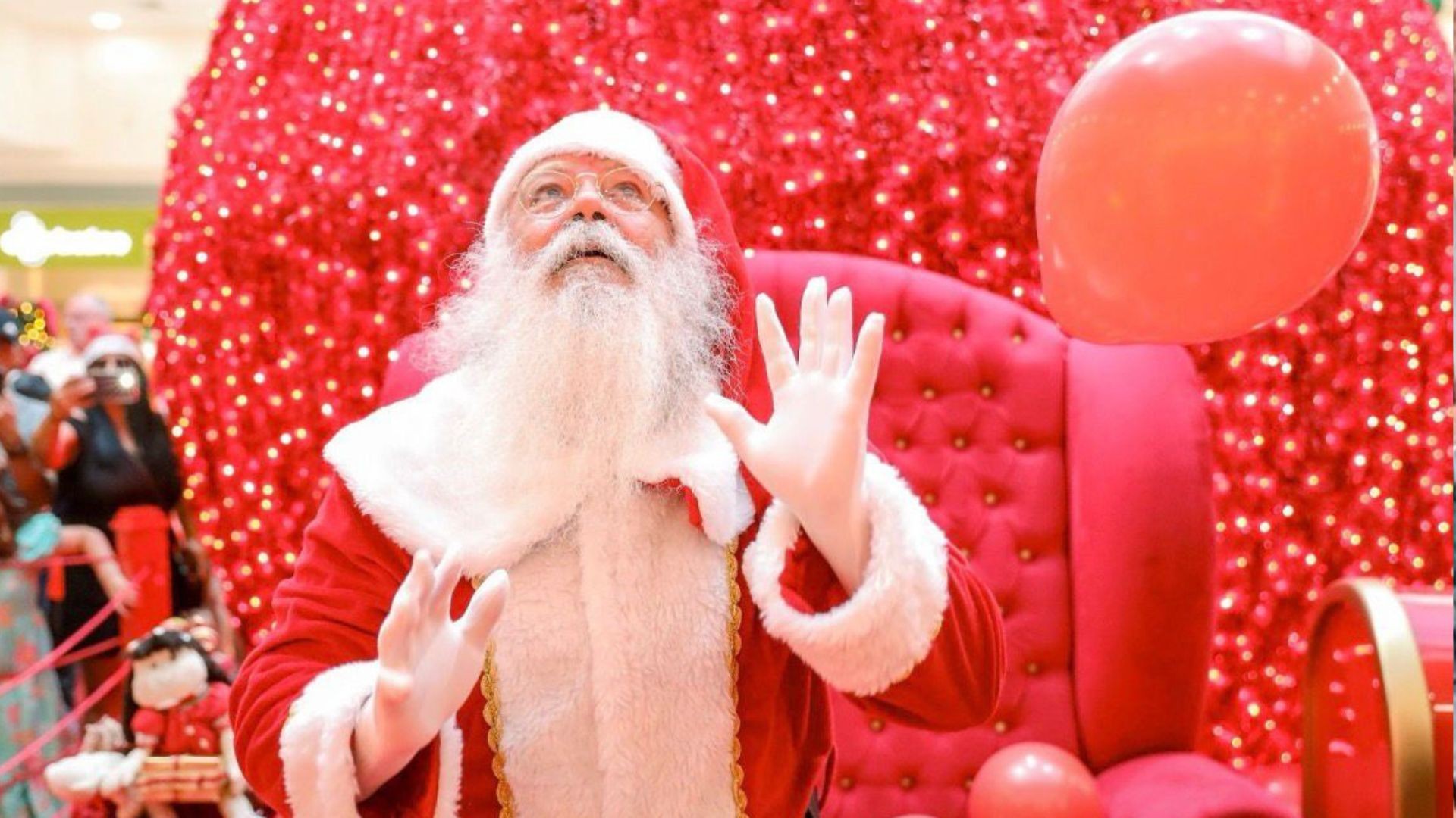 Papai Noel chega à Mogi das Cruzes neste fim de semana